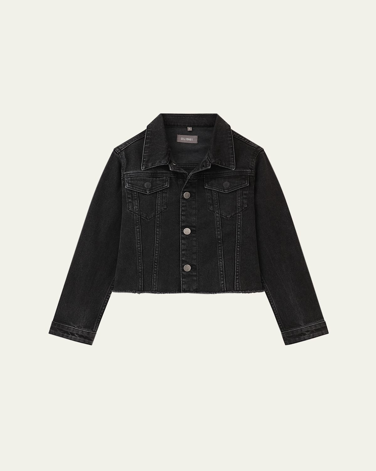 Dl1961 Kids' Girl's Manning Denim Jacket In Eclipse