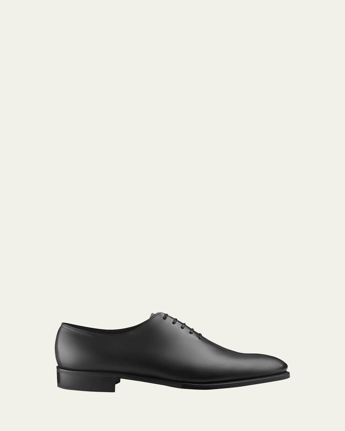 John Lobb Men's Marldon Leather Oxfords In Black