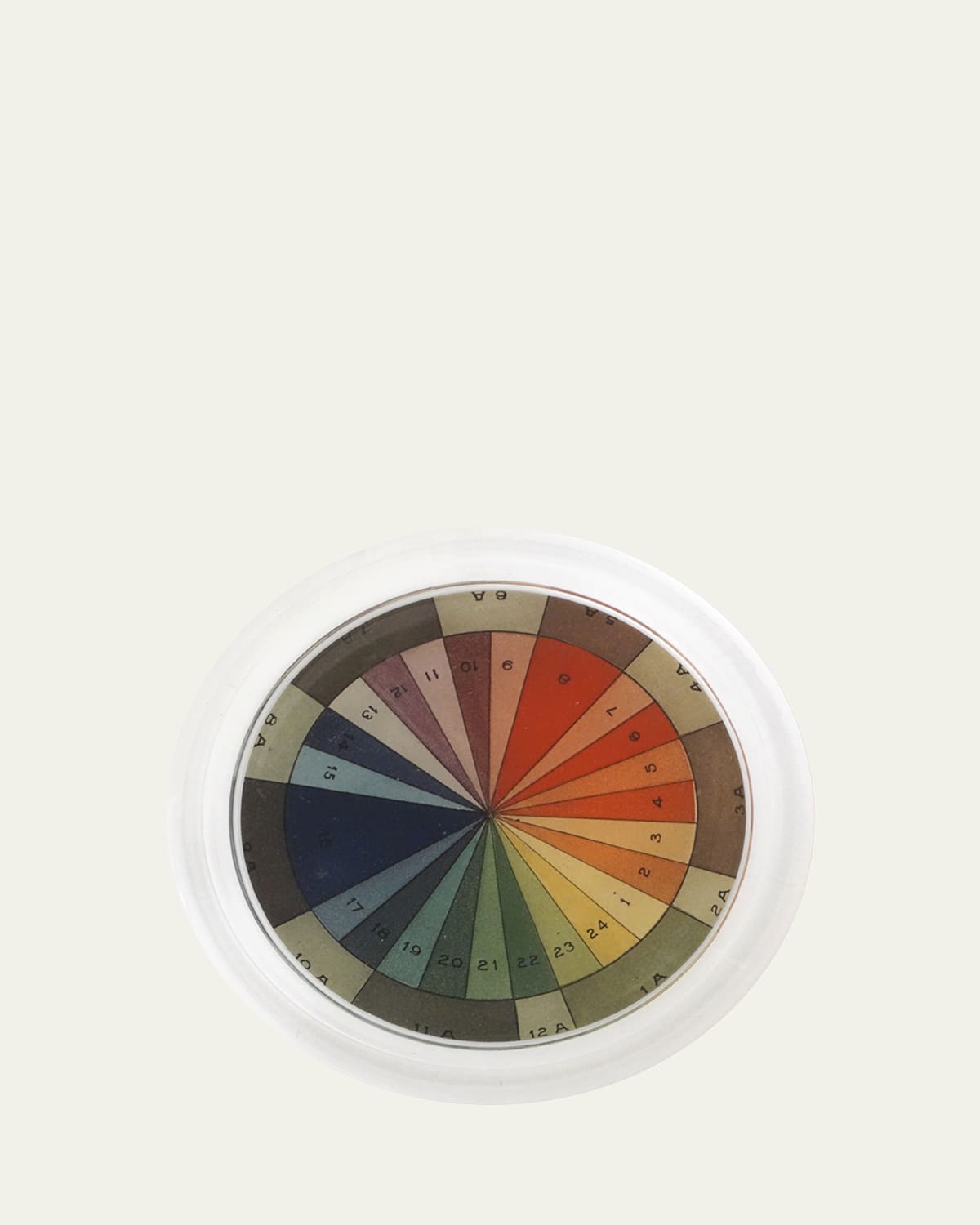 John Derian Color Wheel Coaster In Multi