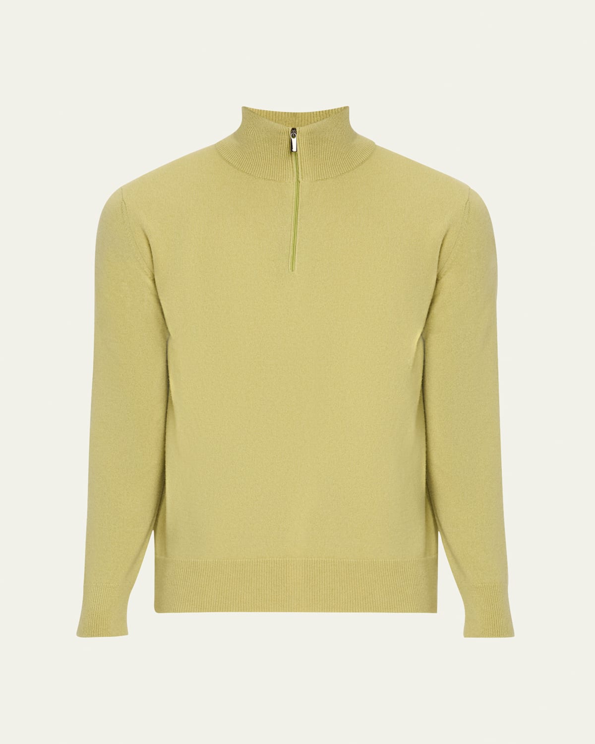 Men's Cashmere Half-Zip Sweater