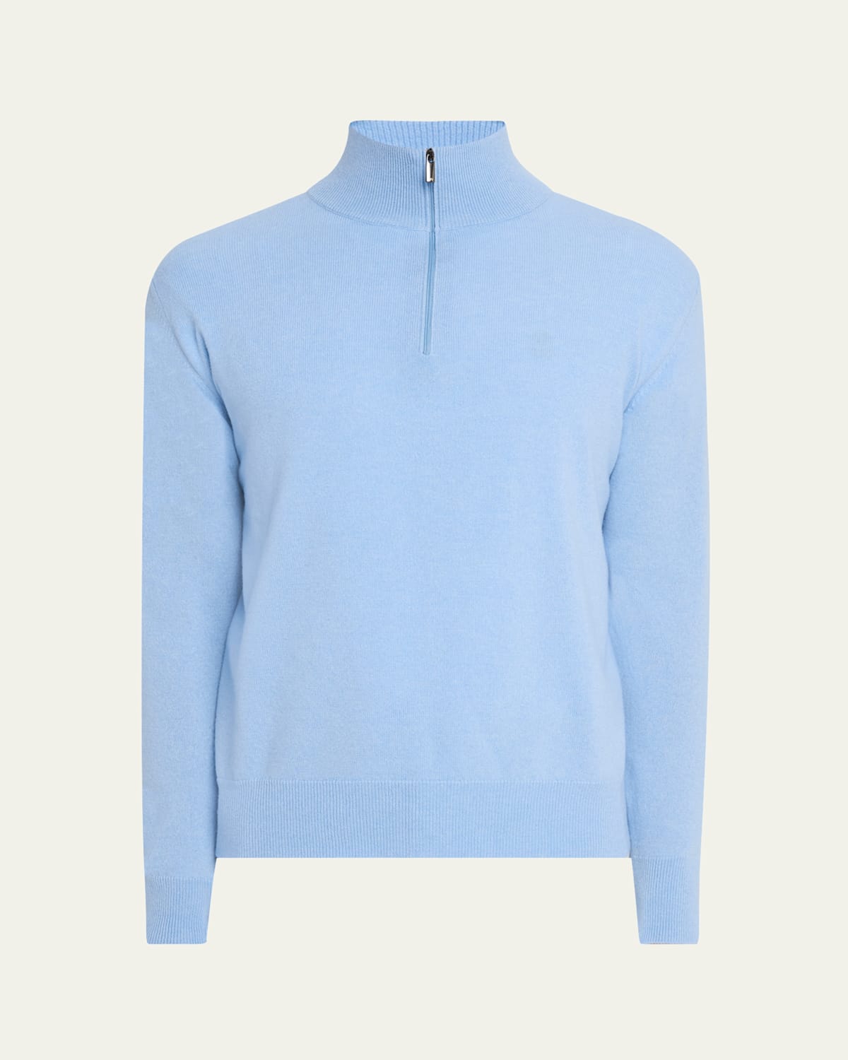 Men's Cashmere Half-Zip Sweater