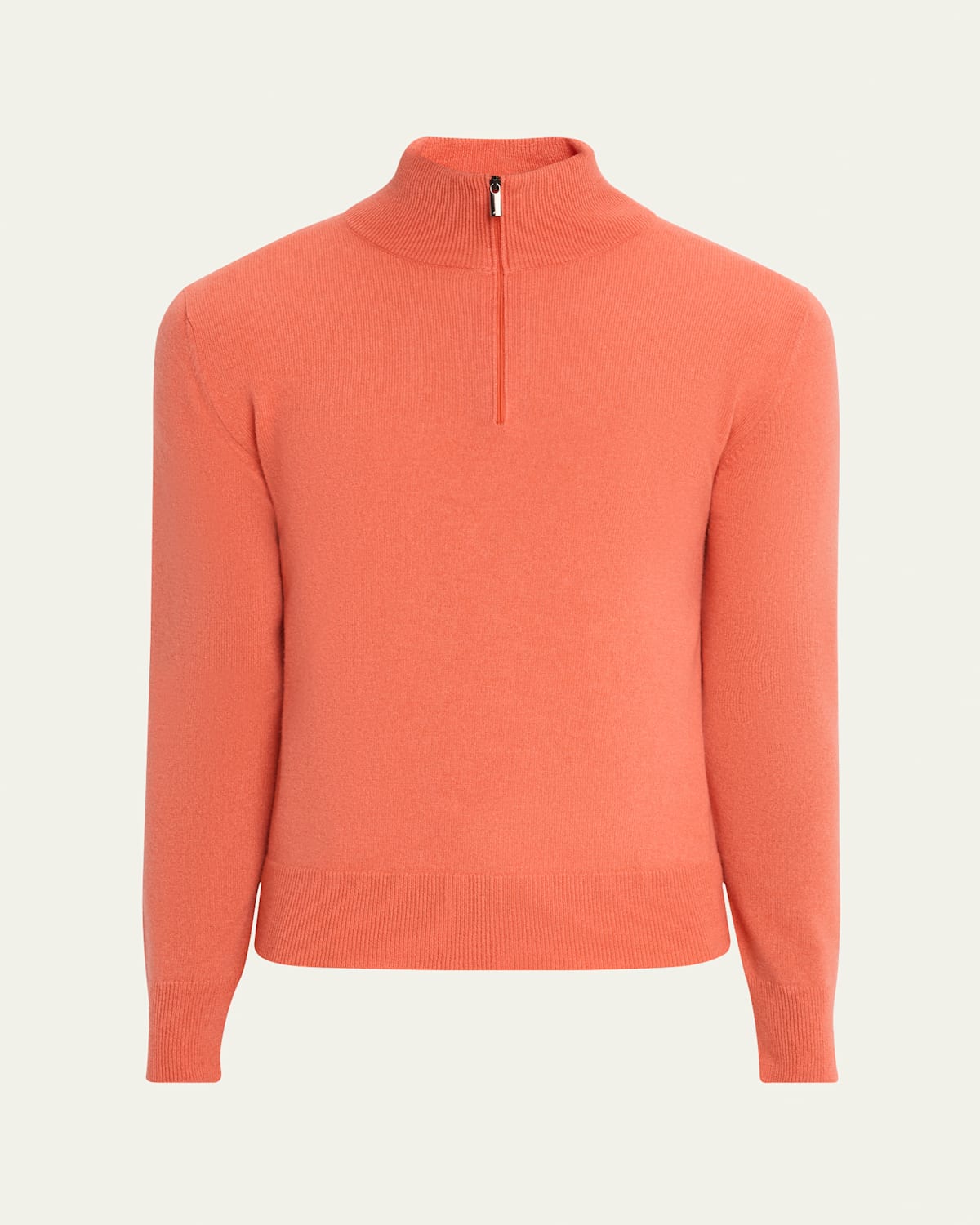 Men's Cashmere Half-Zip Sweater