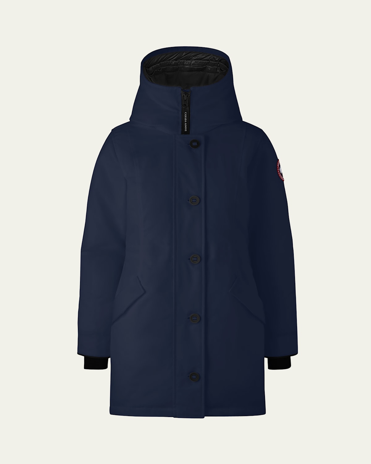 Canada Goose Rossclair Parka In Atlantic Navy