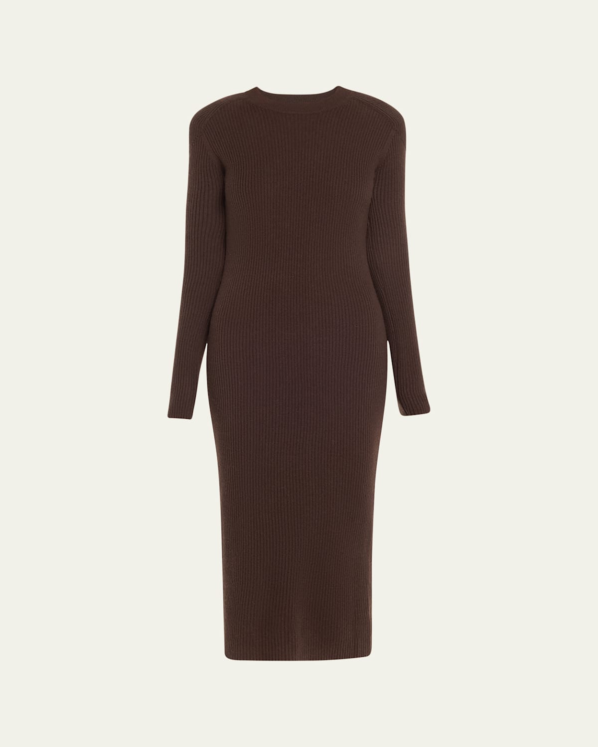 Liette Ribbed Cashmere Midi Dress