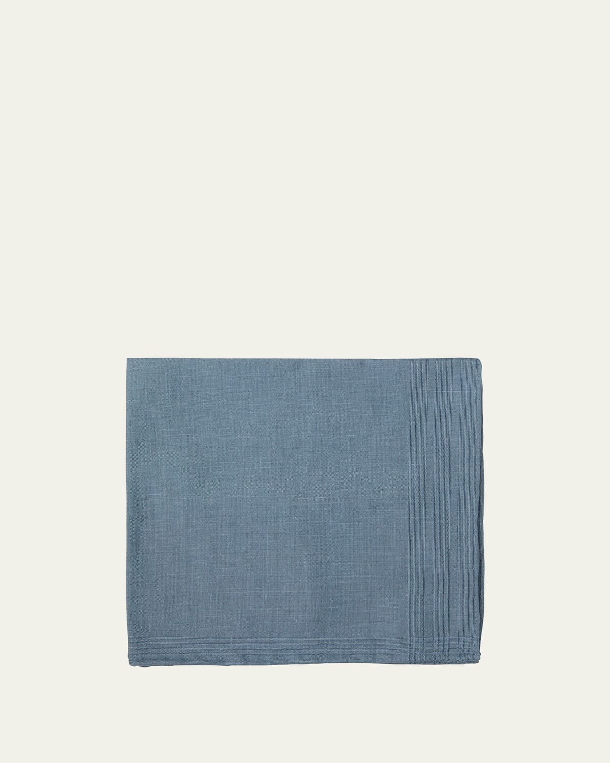 Simonnot Godard Men's Tonal Stripe Handkerchief | Thumbnail 4