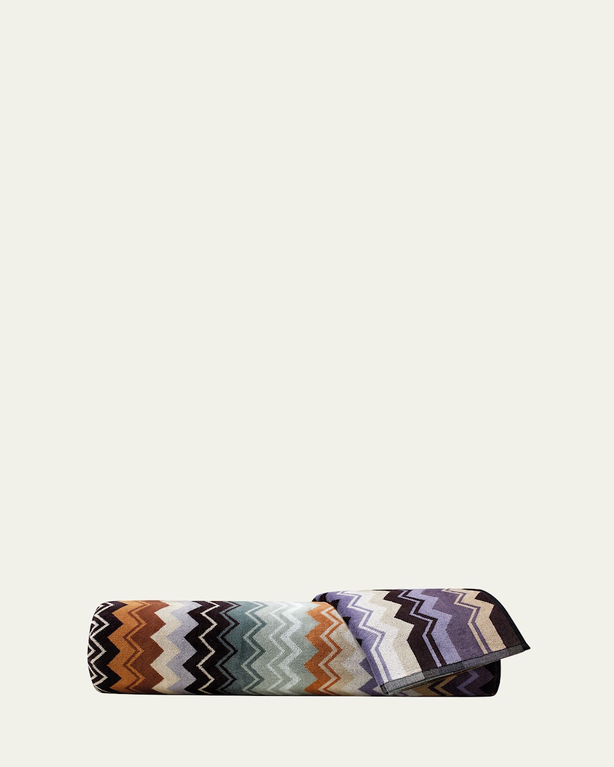 Missoni Giacomo Bath Towel In Verde Multi