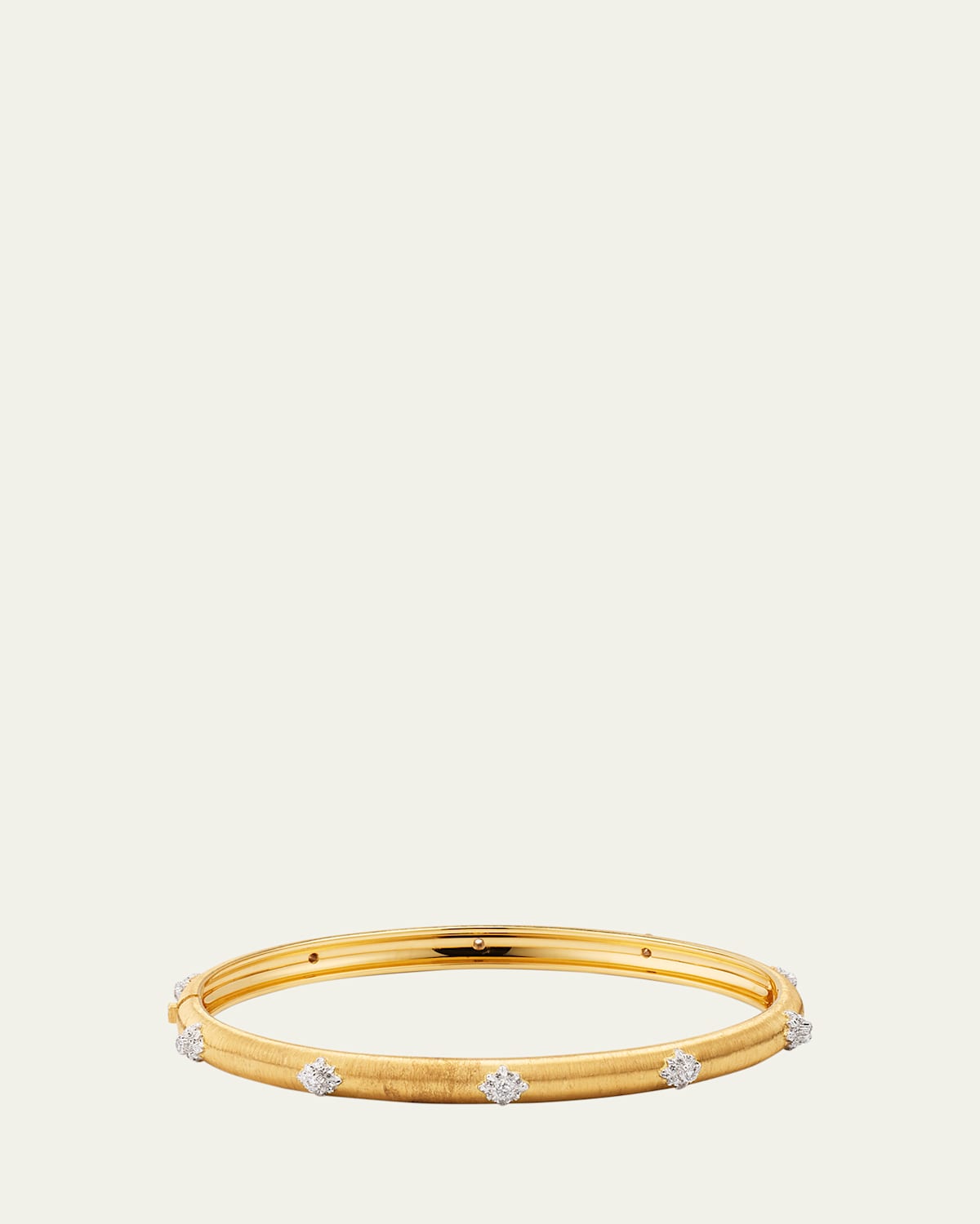 Macri Bombe 18K Gold Diamond Cuff Bracelet