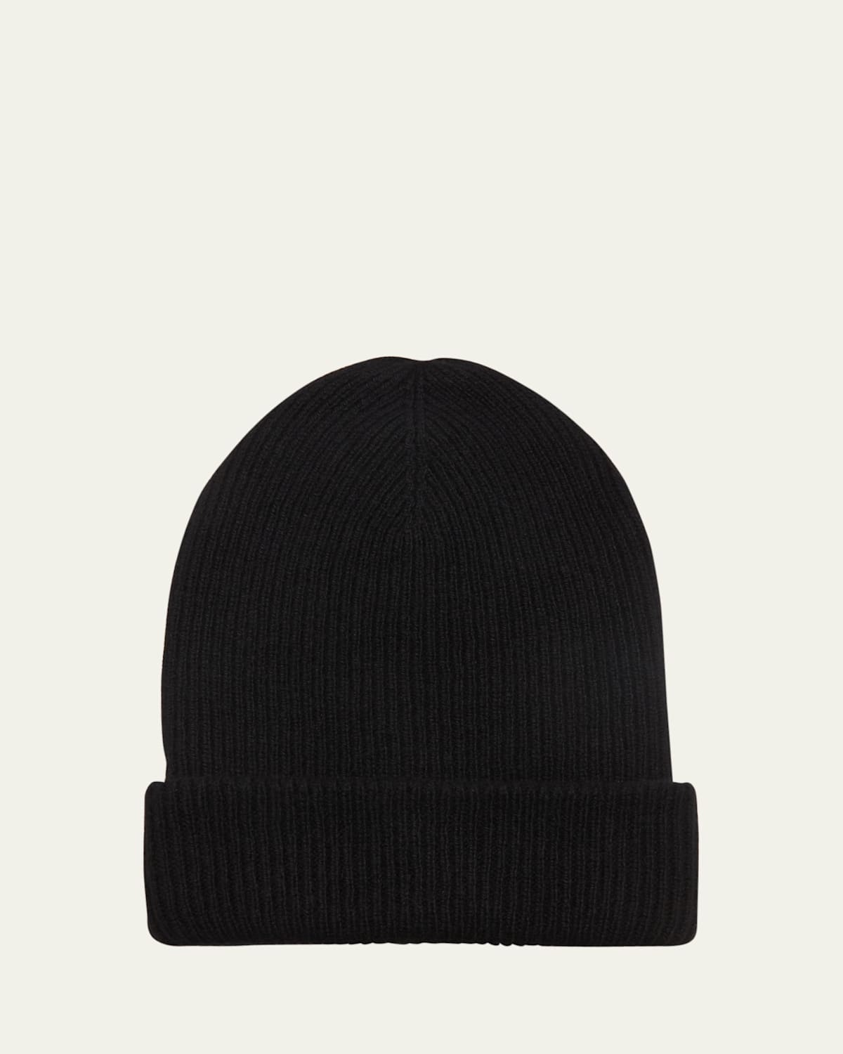 The Elder Statesman Men's Cashmere Rib-Knit Beanie Hat