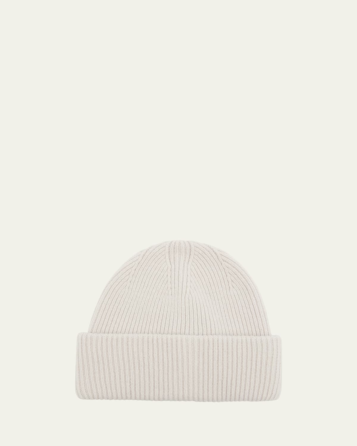 Ribbed Wool Beanie