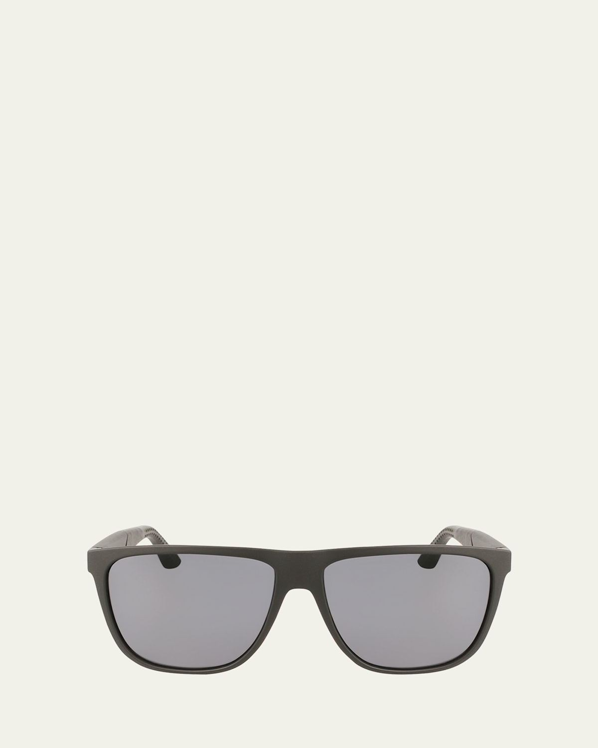 Men's Gancini Flat-Top Navigator Sunglasses