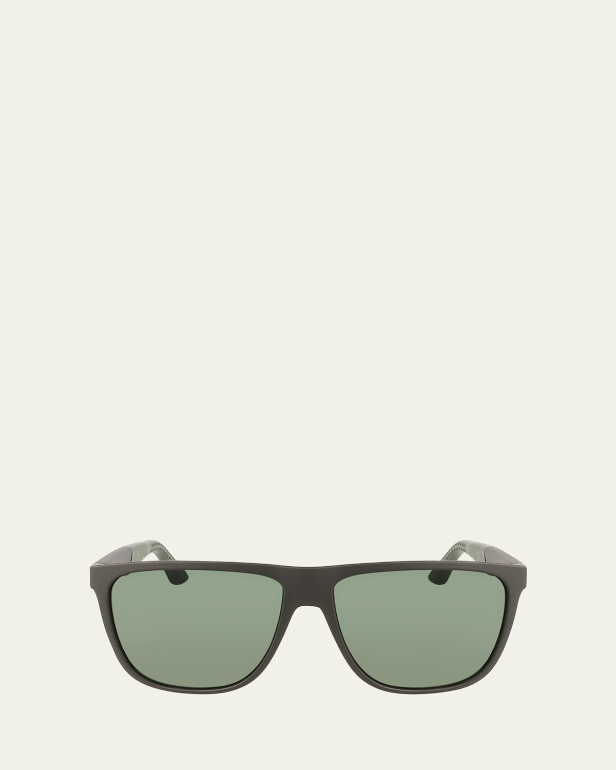 Men's Gancini Flat-Top Navigator Sunglasses