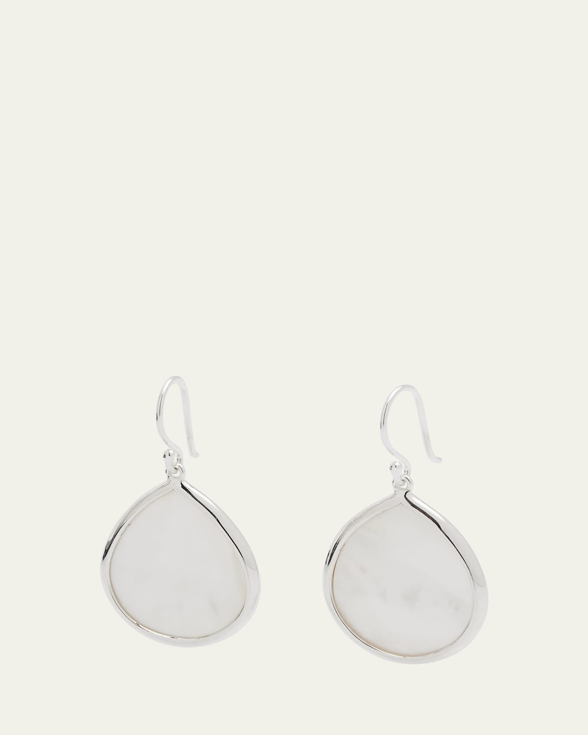 Small Teardrop Earrings in Sterling Silver