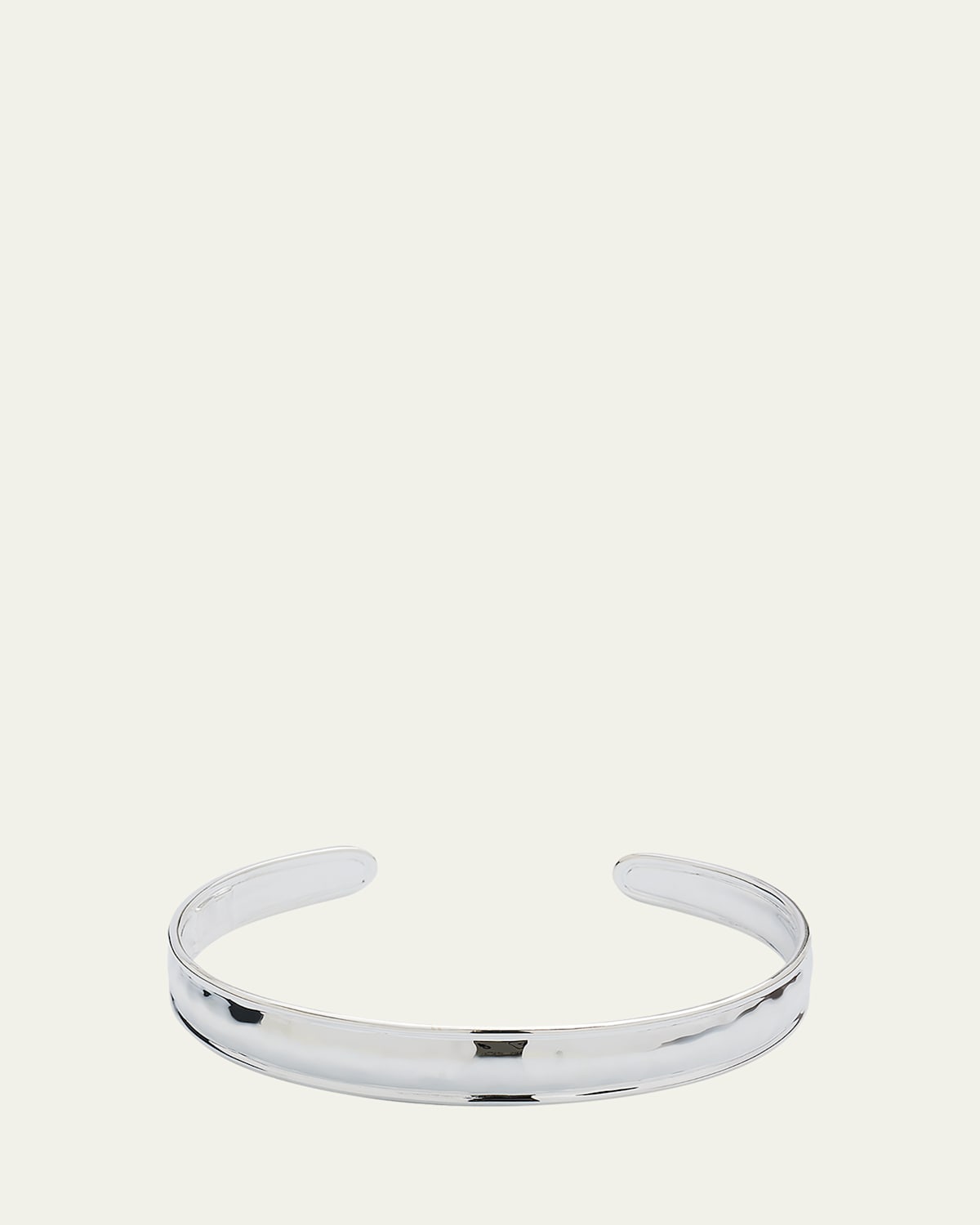 Thin Goddess Tapered Cuff in Sterling Silver