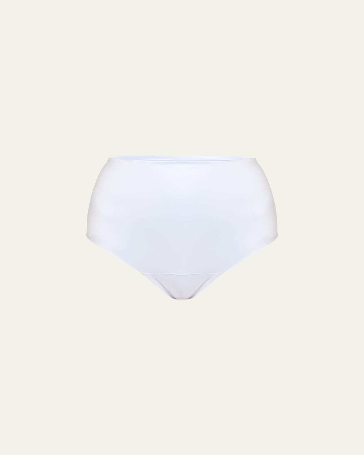 High-Rise Shaping Satin Thong