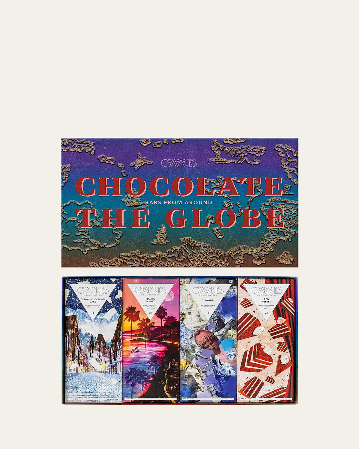 Around the Globe Chocolate Bar Gift Box