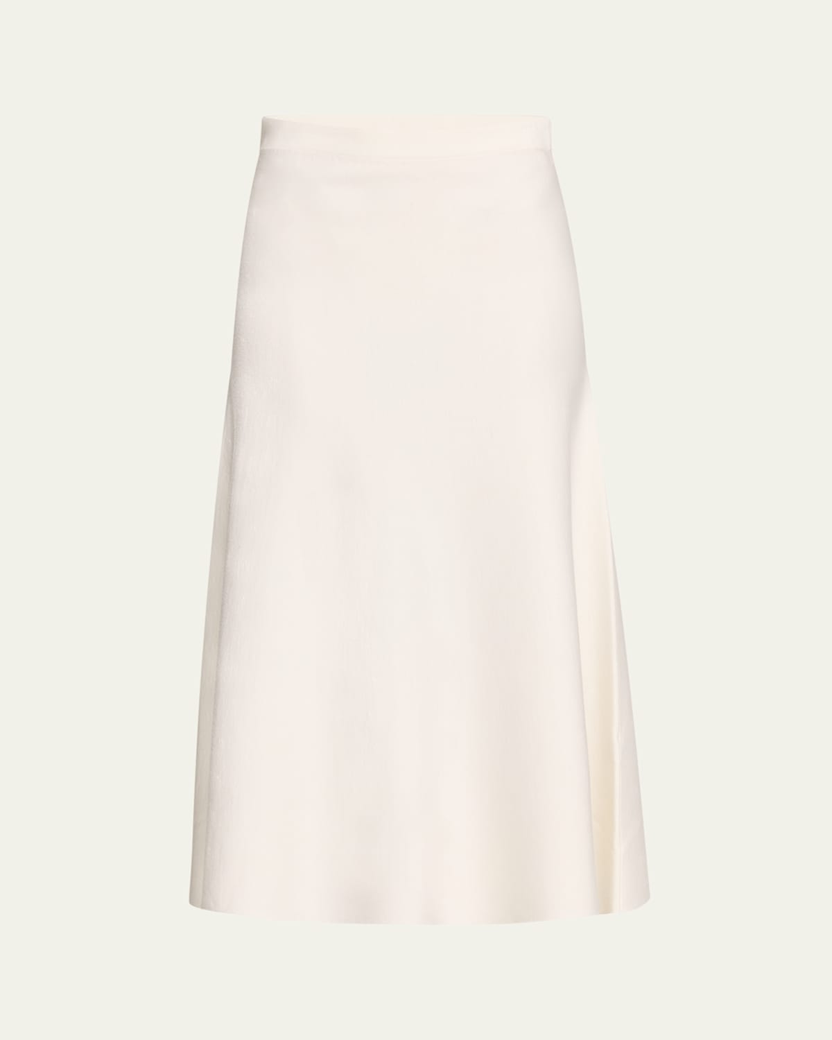 Freddie Midi Wool-Cashmere Skirt