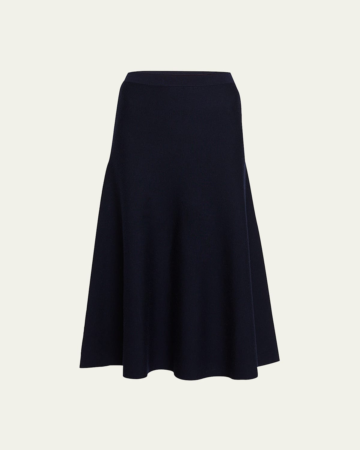 Freddie Midi Wool-Cashmere Skirt
