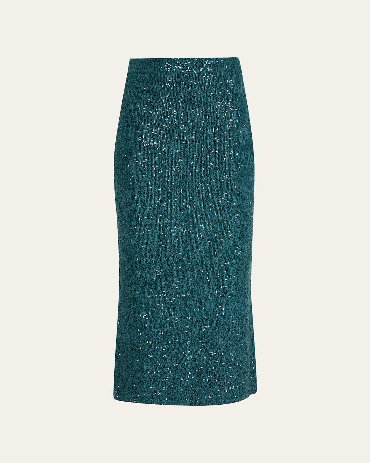 Cashmere Sequin Midi Skirt