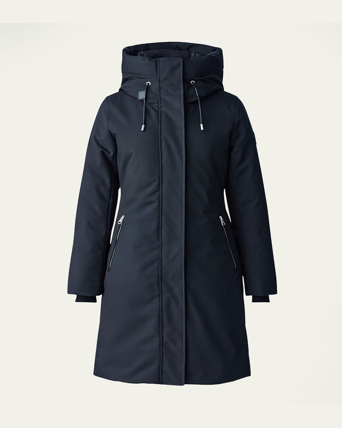 Mackage Shiloh-nfz Down Parka With Detachable Hooded Bib In Black