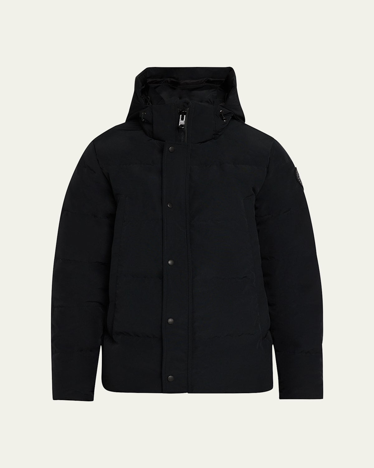 Canada Goose Men's Wyndham Black Label Down Parka In Black