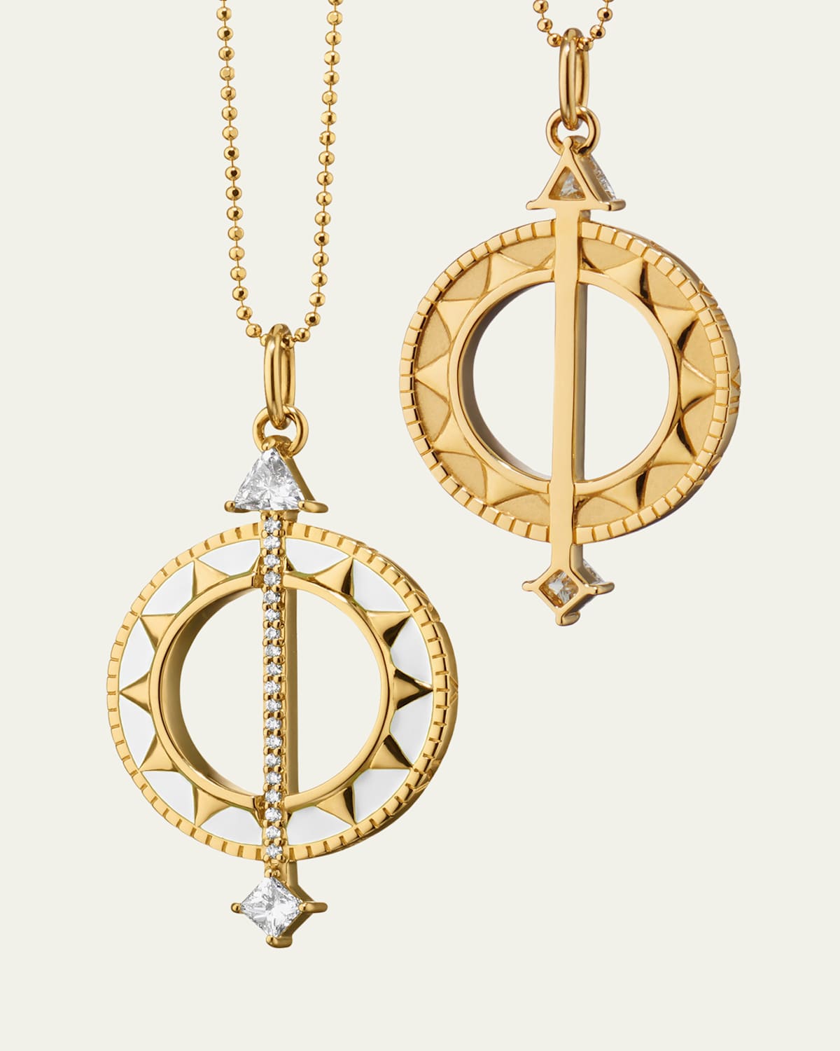 White Enamel Sundial - Time is Precious