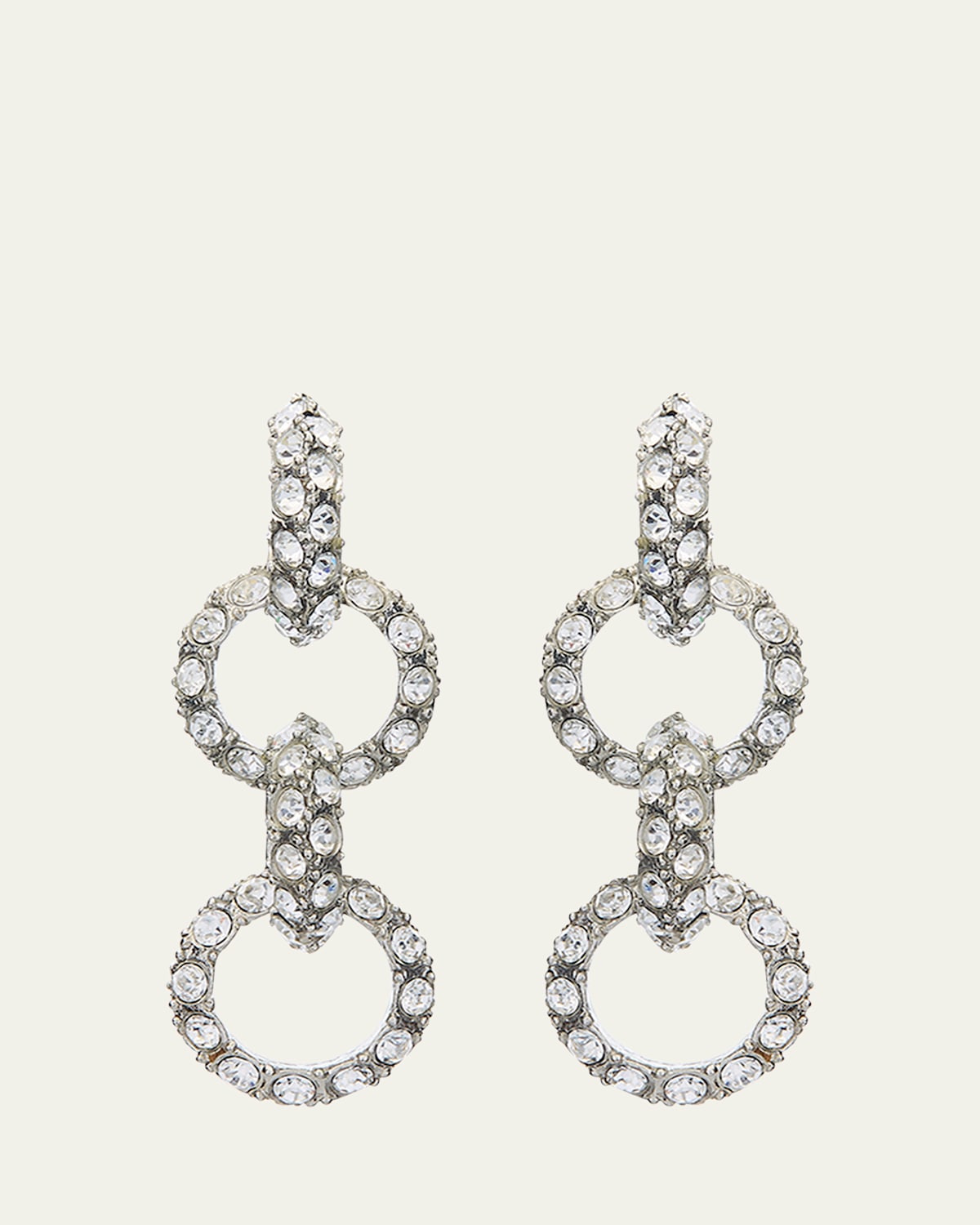 Oscar de la Renta Party Girl Dangle Earrings