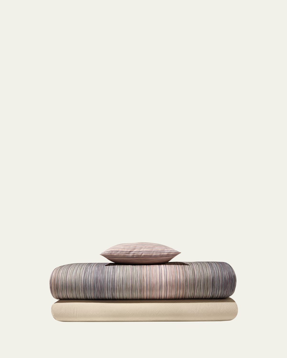 Missoni Jill King Duvet Cover & Shams Set In Verde Multi
