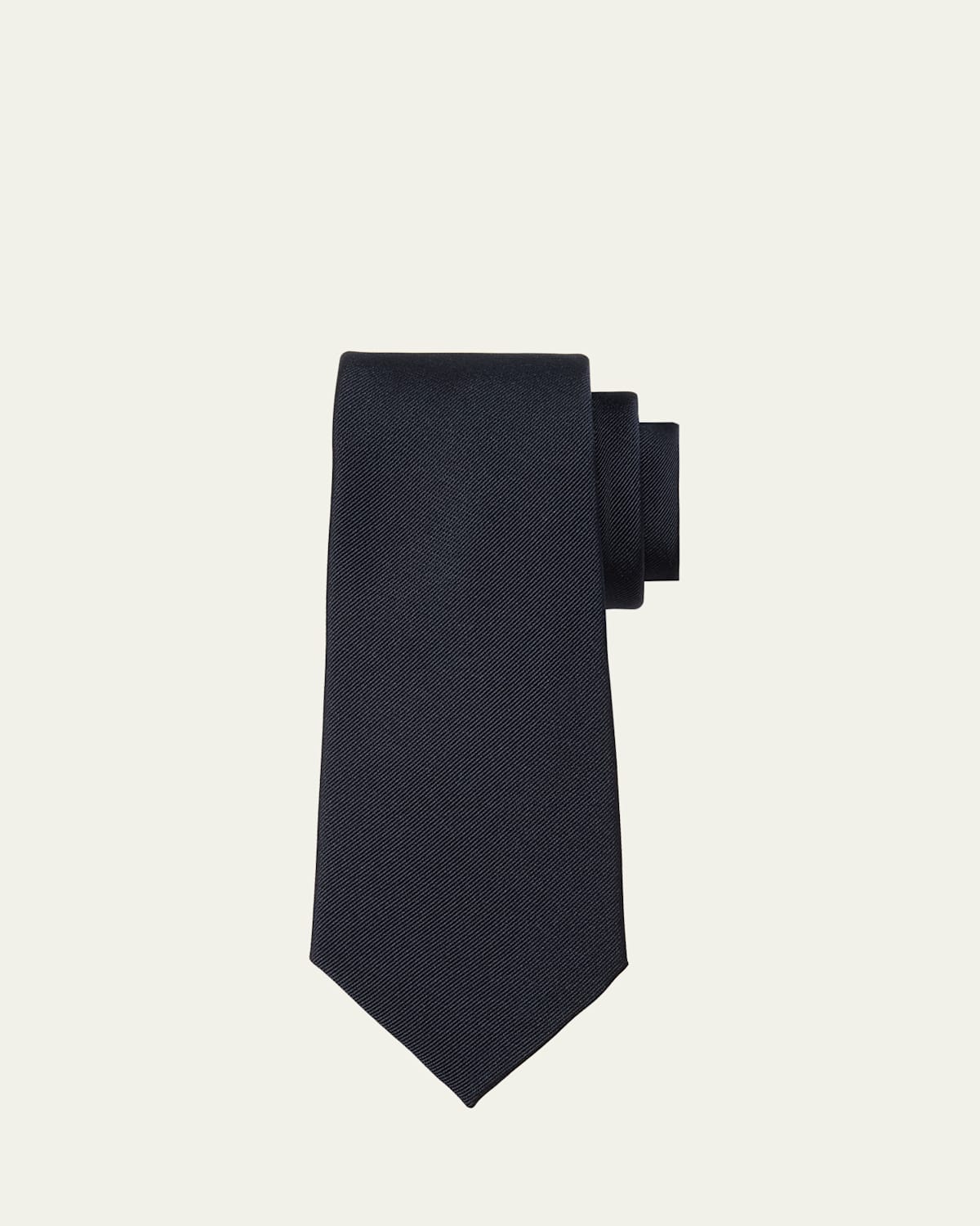 Men's Satin-Backed Faille Tie
