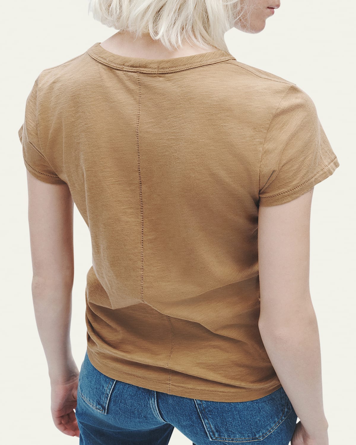 Slub Crewneck Tee