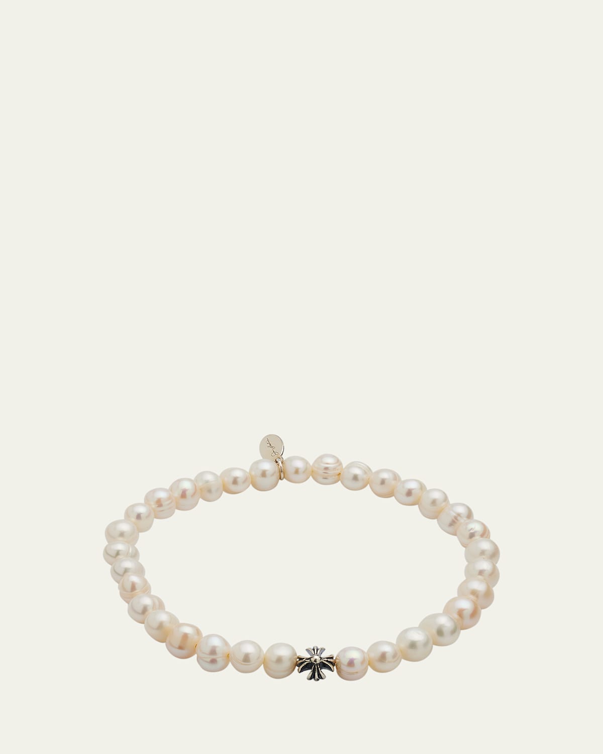 Men's Freshwater Pearl Stretch Bracelet