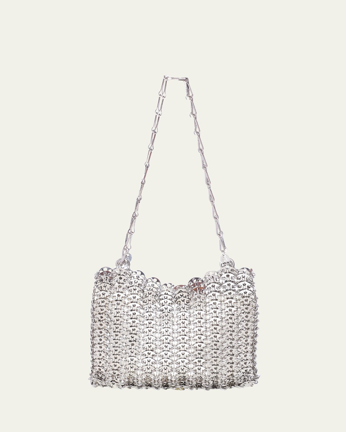 1969 Allover Disc Brass Shoulder Bag