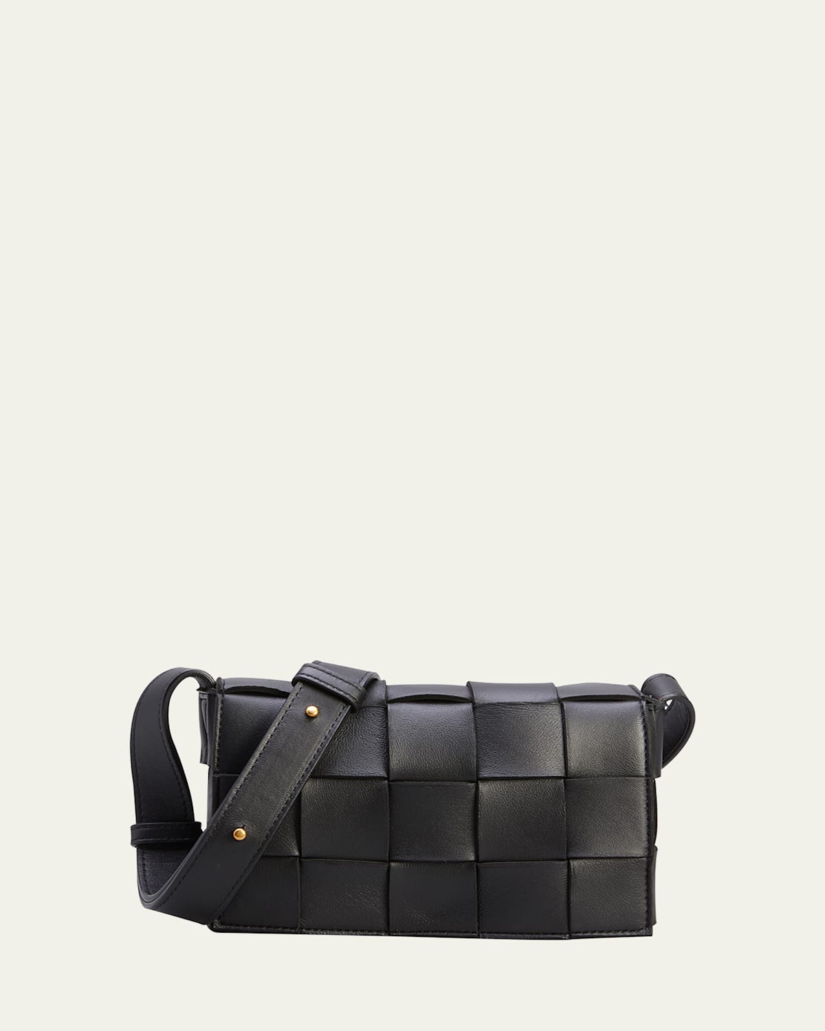 Bottega Veneta Small Cassette Bag In Black