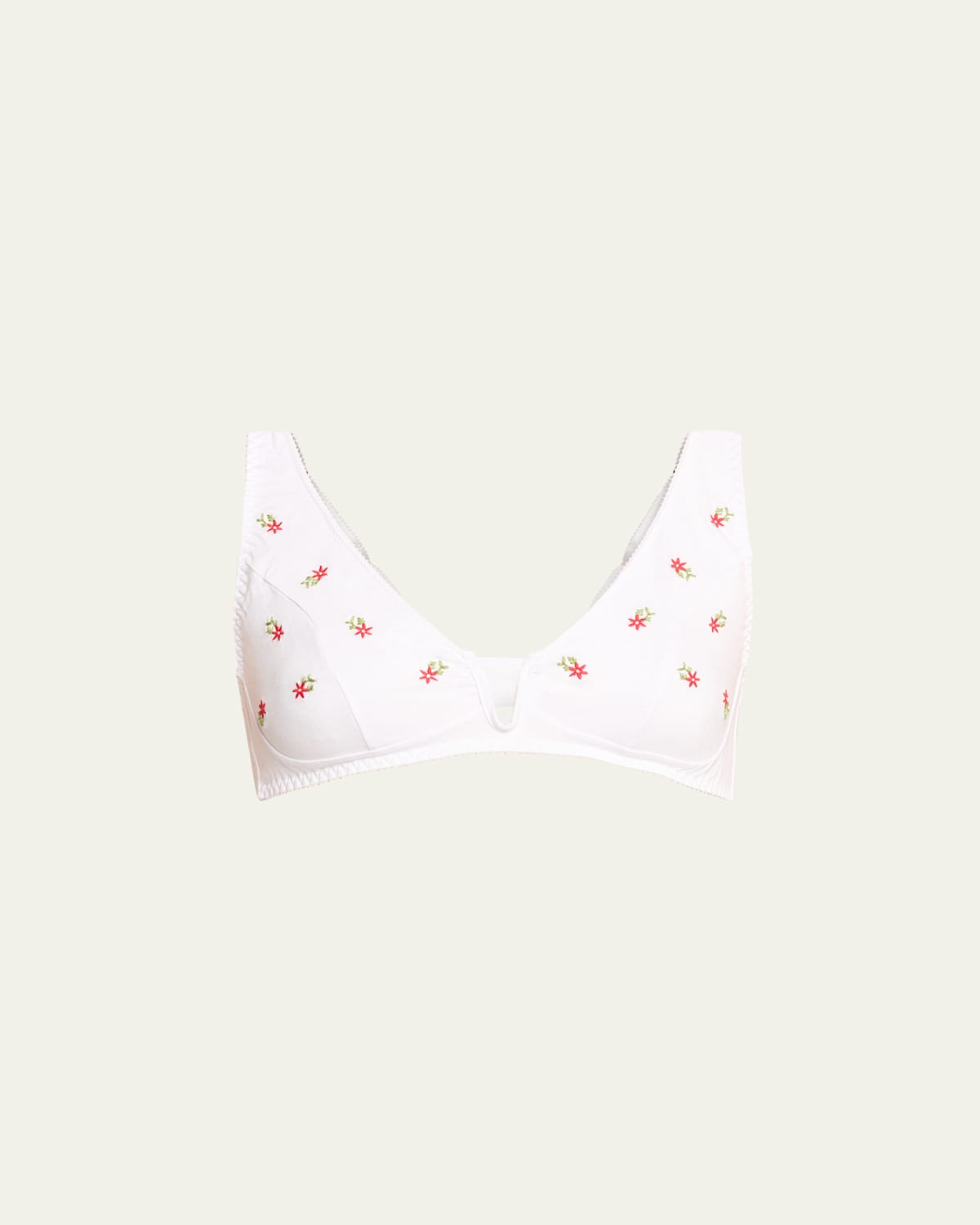 Sarah Ruched Triangle Bra