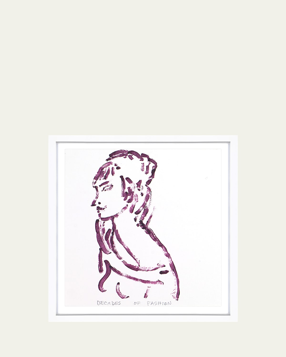 RFA Fine Art "Nail Polish Series: Decades of Fashion" Giclee by Robert Robinson