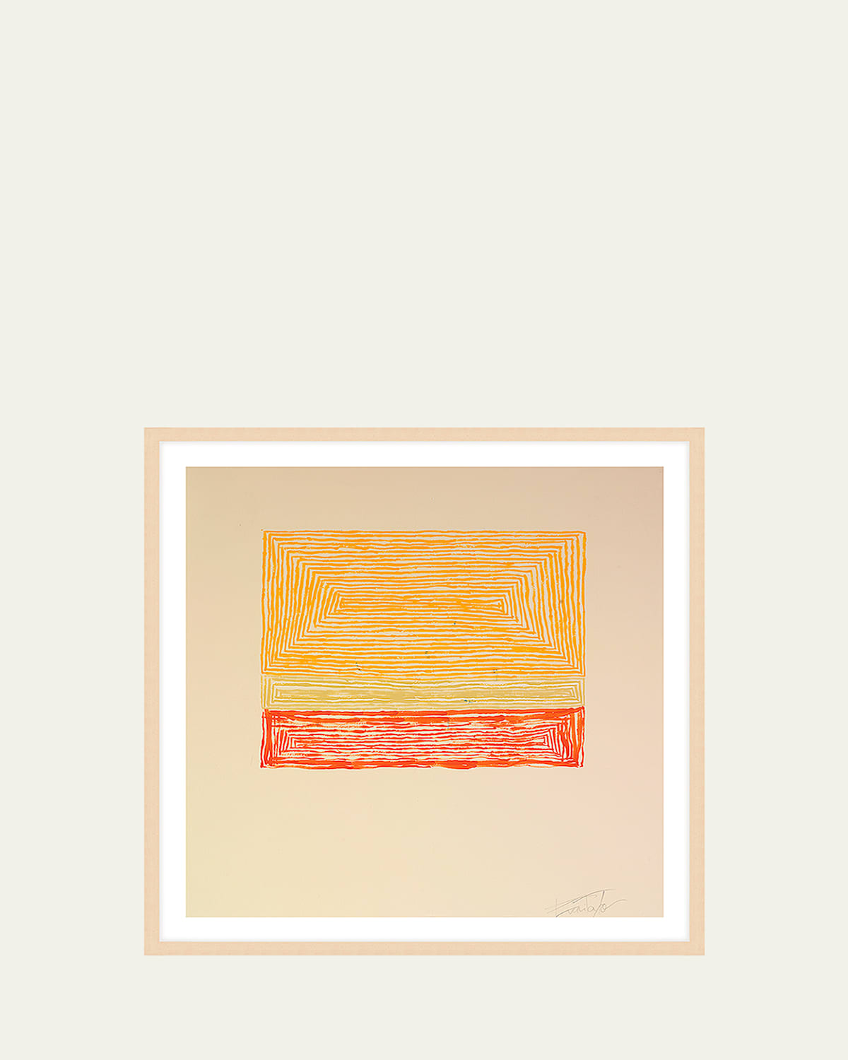 RFA Fine Art "Yellow With Orange" Print Wall Art by Evan Taylor