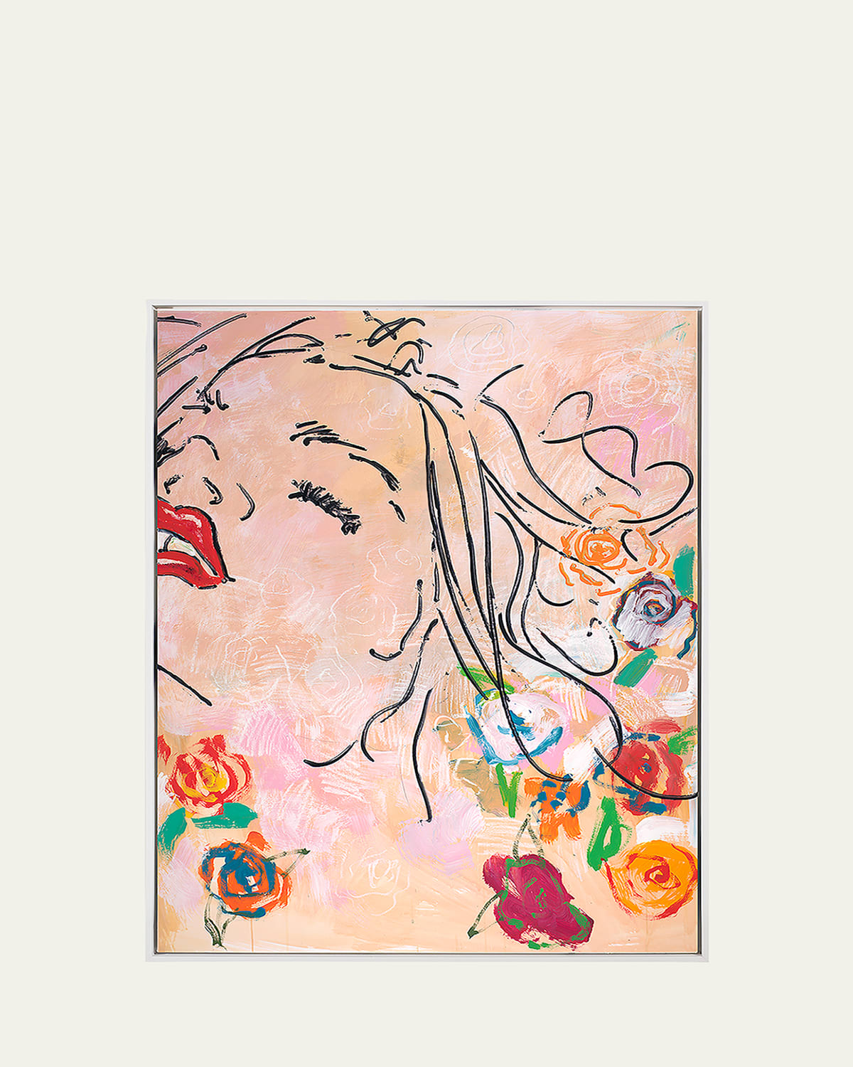 RFA Fine Art "Flower Child I" Giclee Wall Art by Robert Robinson