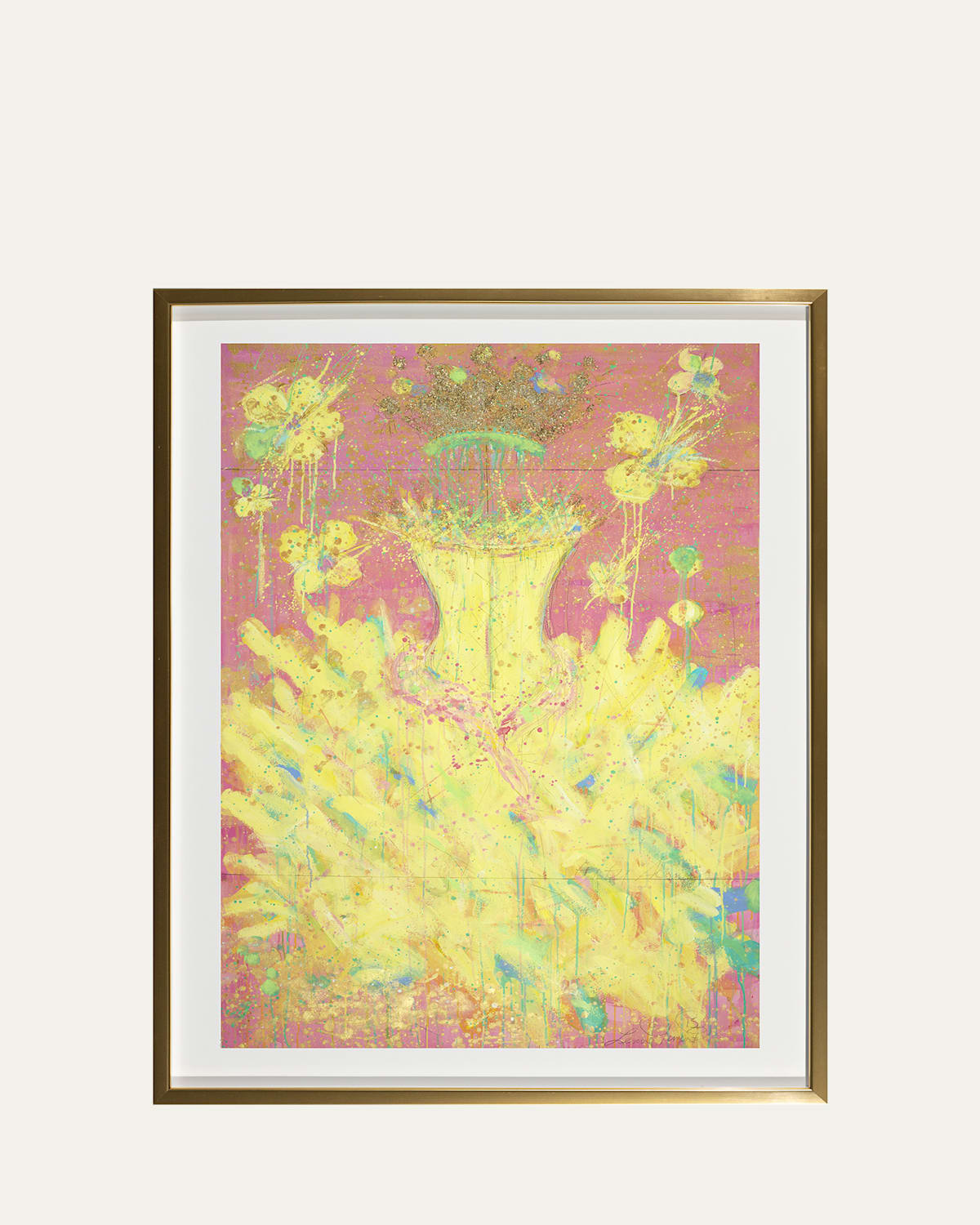 RFA Fine Art "Jaune Brilliant" Giclee by Lenore Gimpert