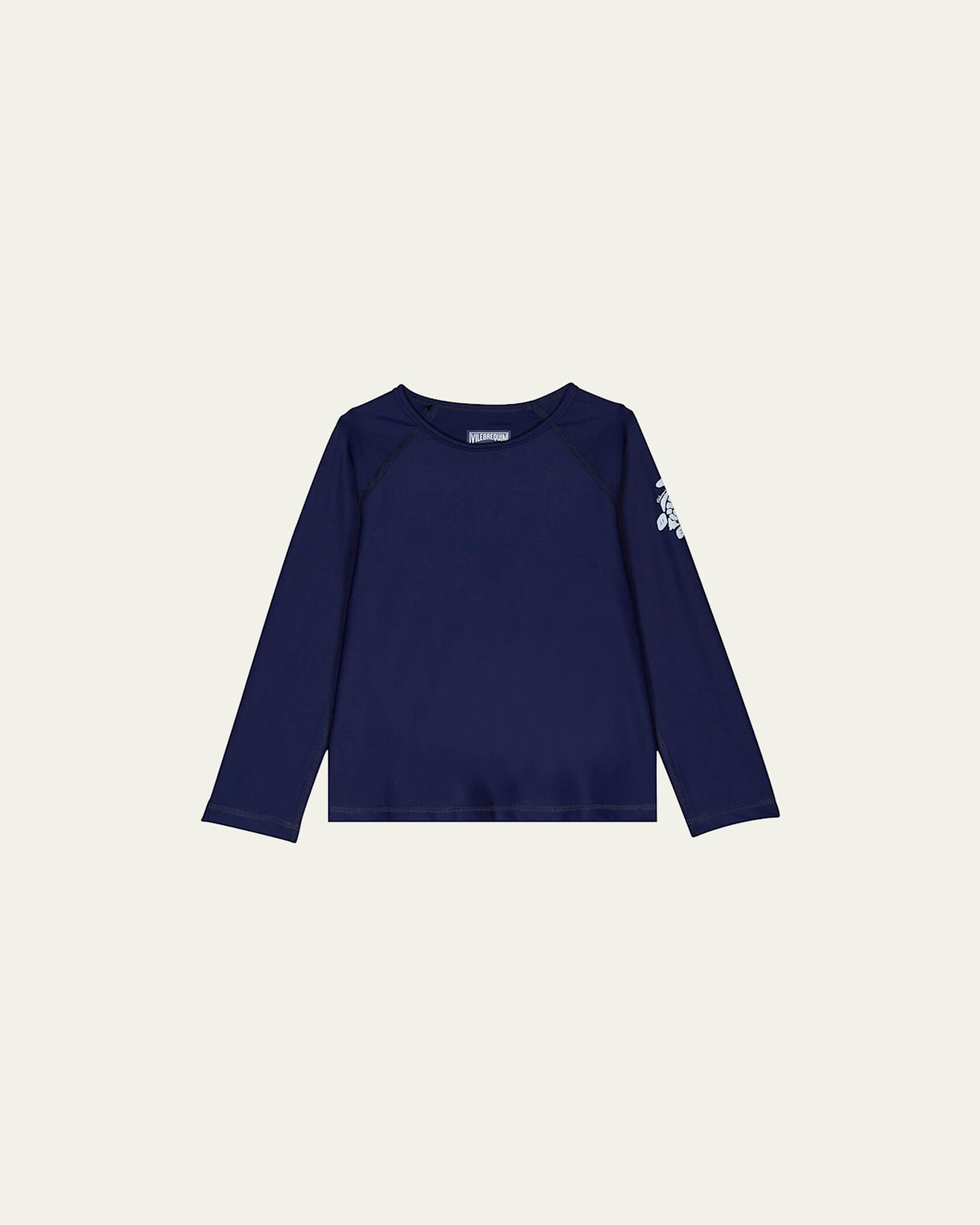 Vilebrequin Kids' Solid Rashguard - Little Kid, Big Kid In Blue Marine