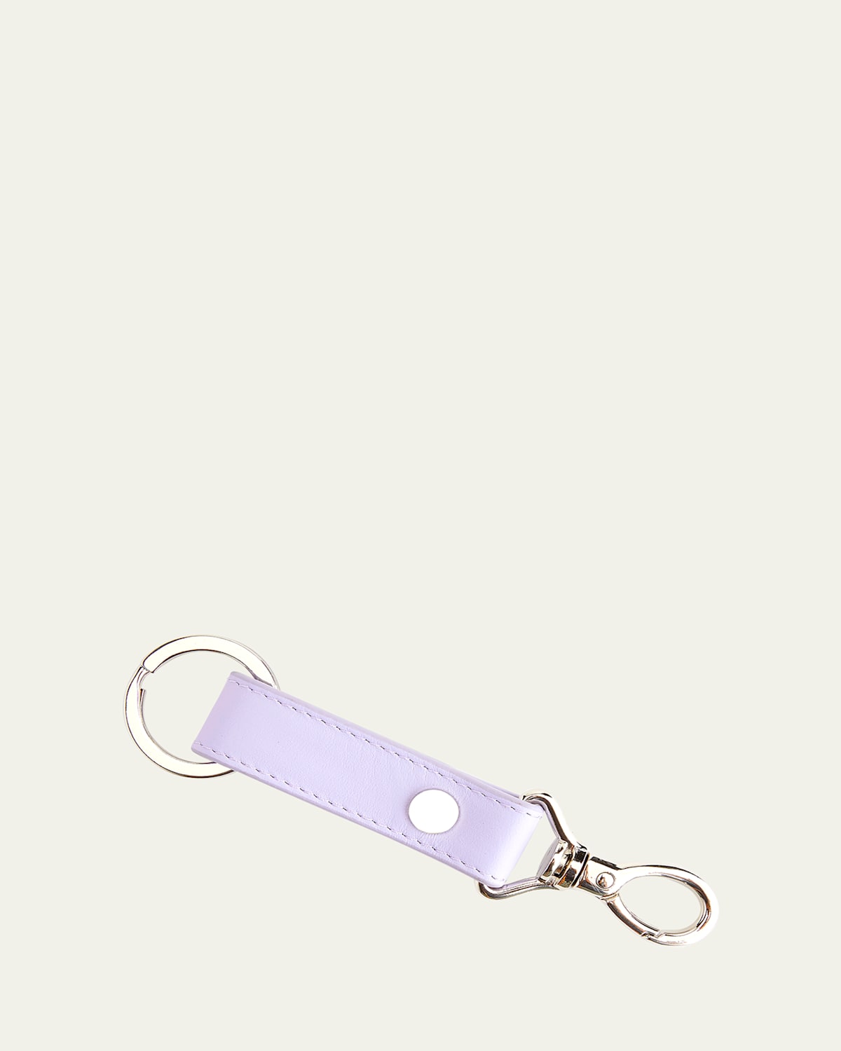 Royce New York Signature Key Fob In Lavender