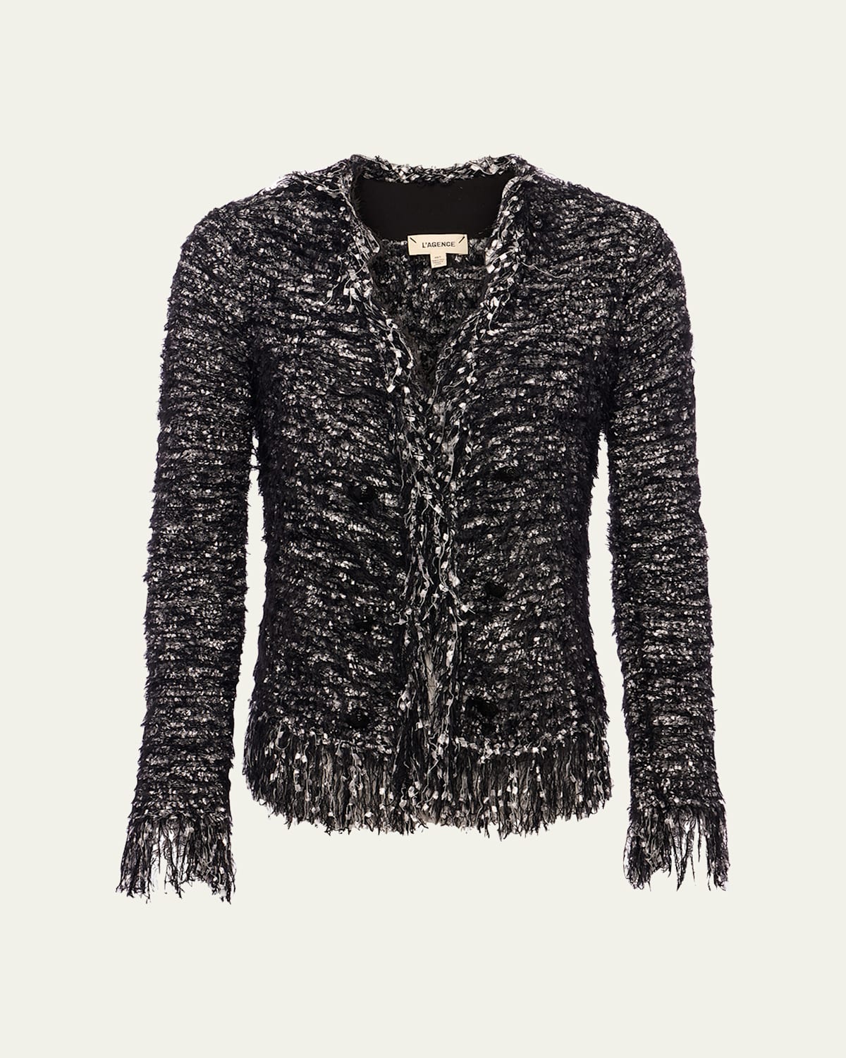 Azure Fuzzy Cardigan Blazer