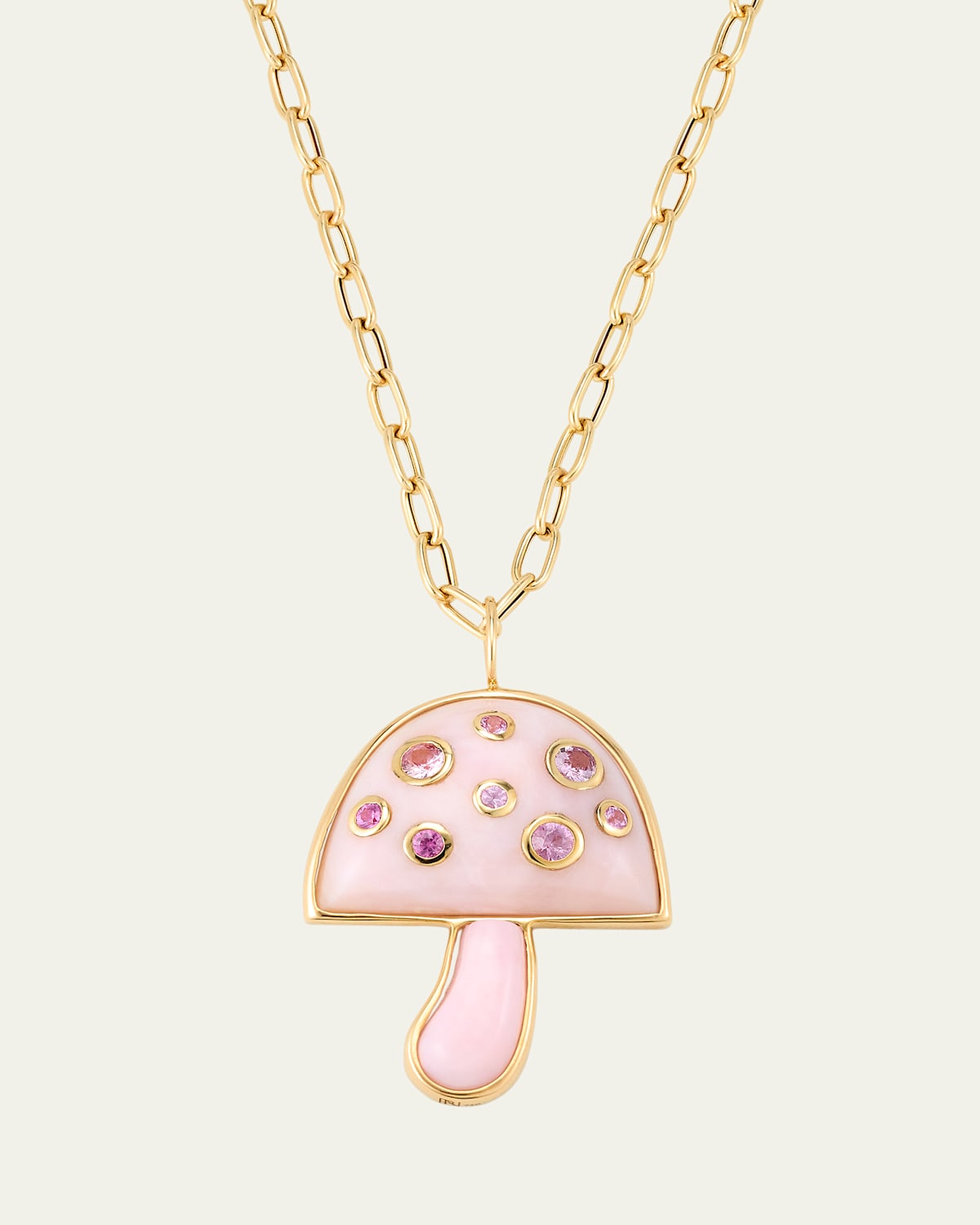 Magic Mushroom Pendant Necklace