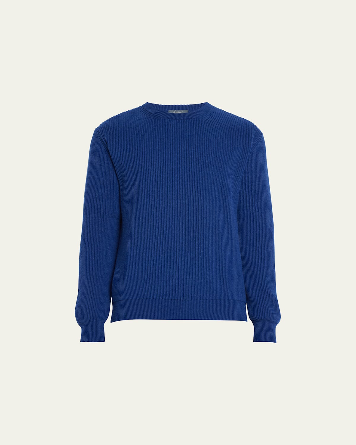 Men's Cashmere Ribbed Crewneck