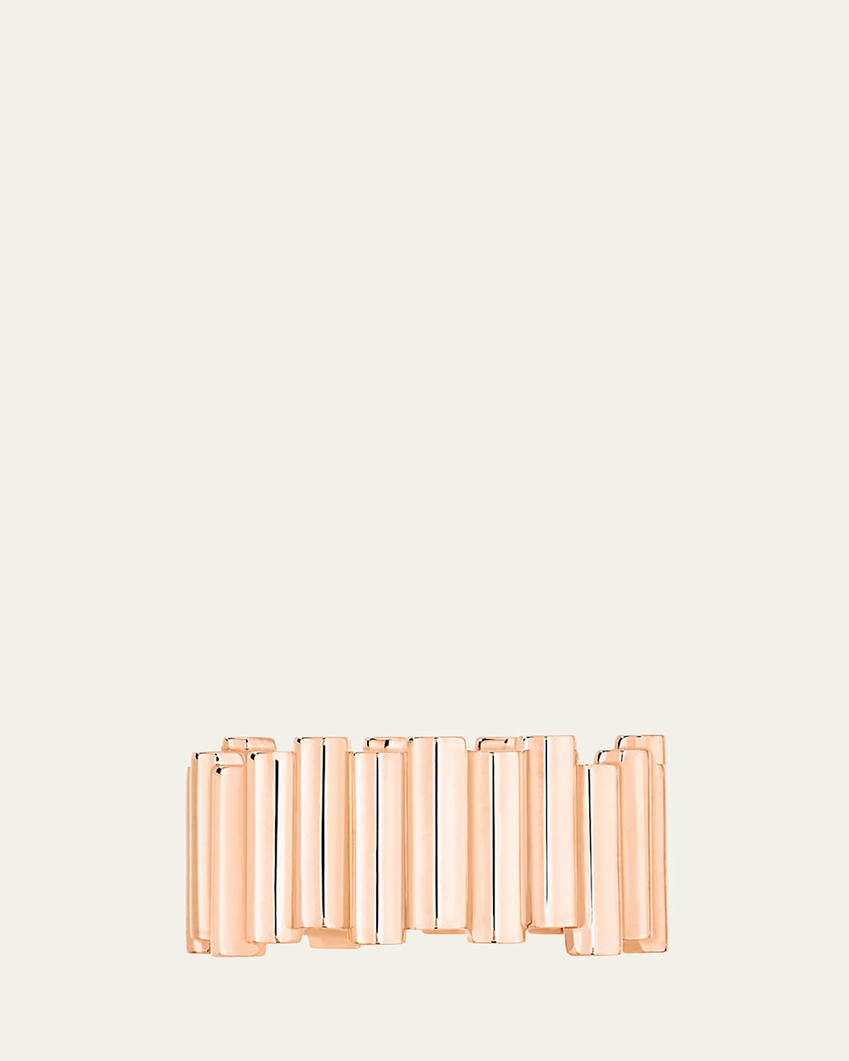 Rose Gold Edge Large Ring