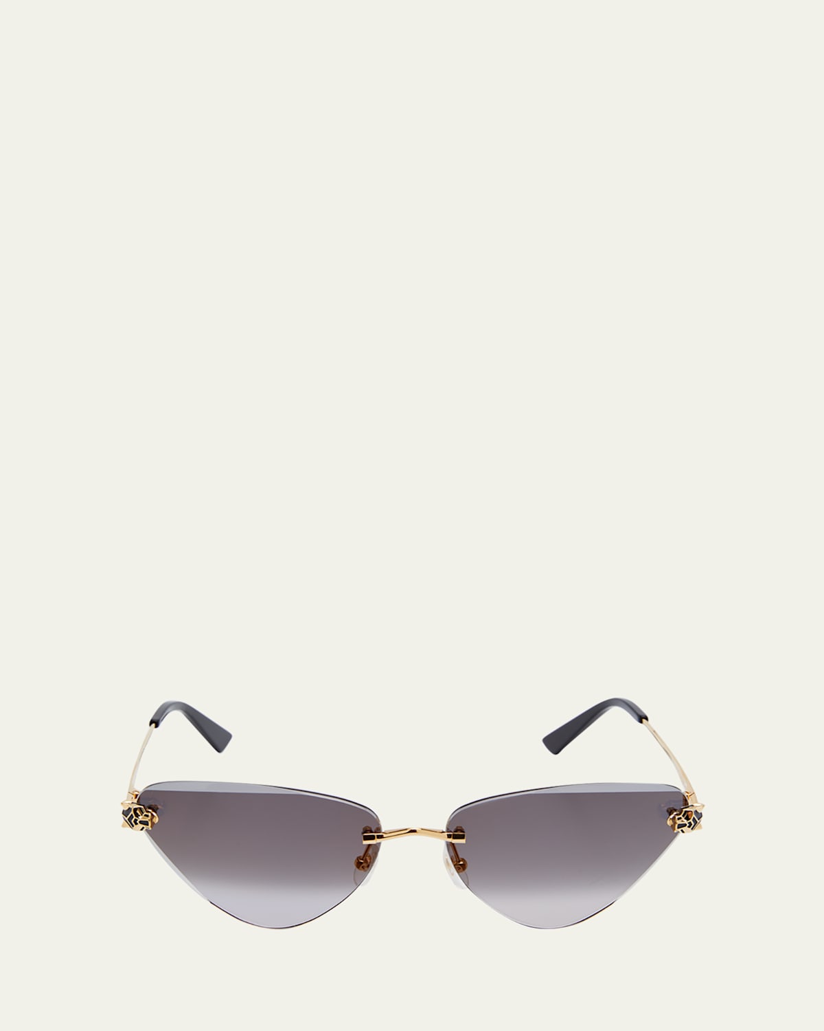 Panther Metal Cat-Eye Sunglasses