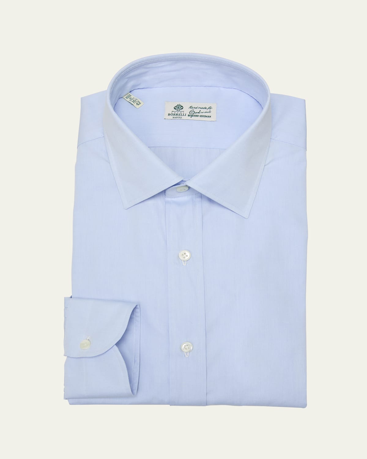 Men's Pique Cotton Dress Shirt