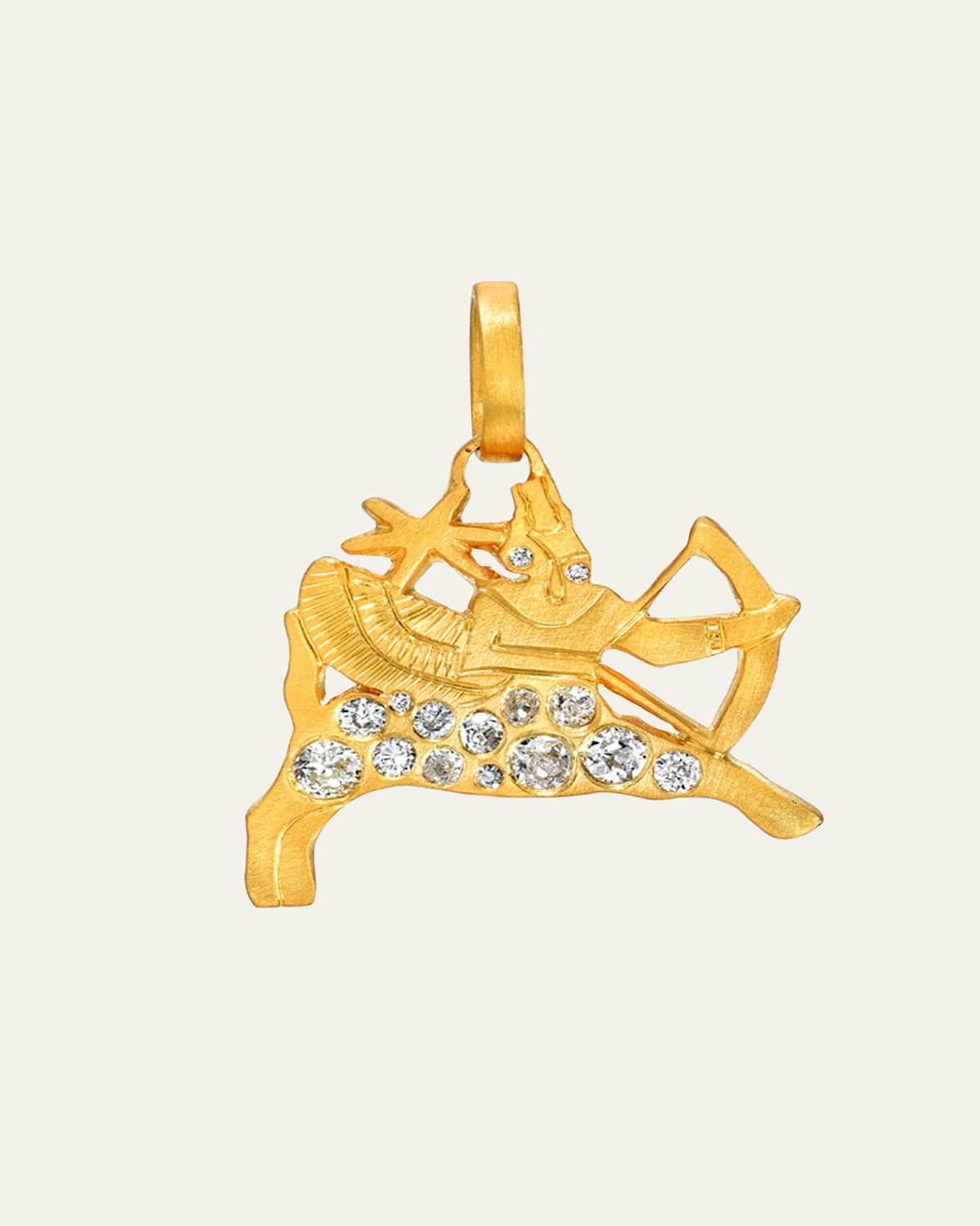 Signature Zodiac Charm on Bale, Sagittarius