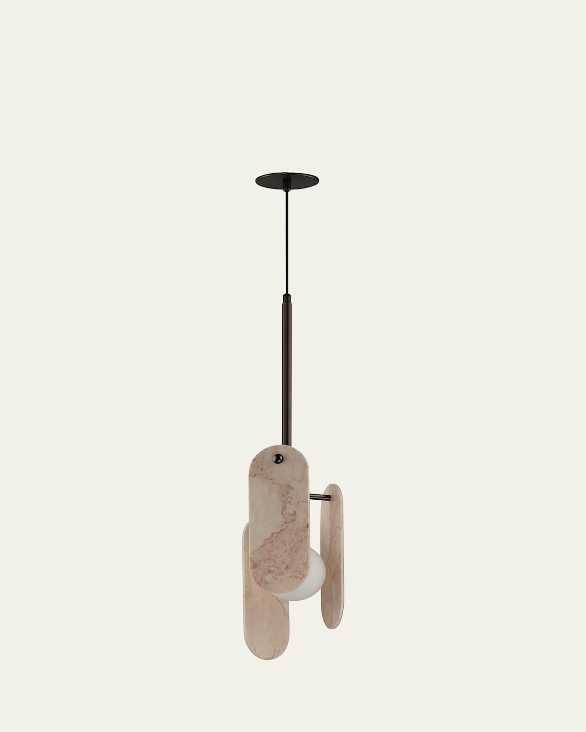 Studio M Nina Magon Design From  Megalith Cord Hung Pendant In Neutral