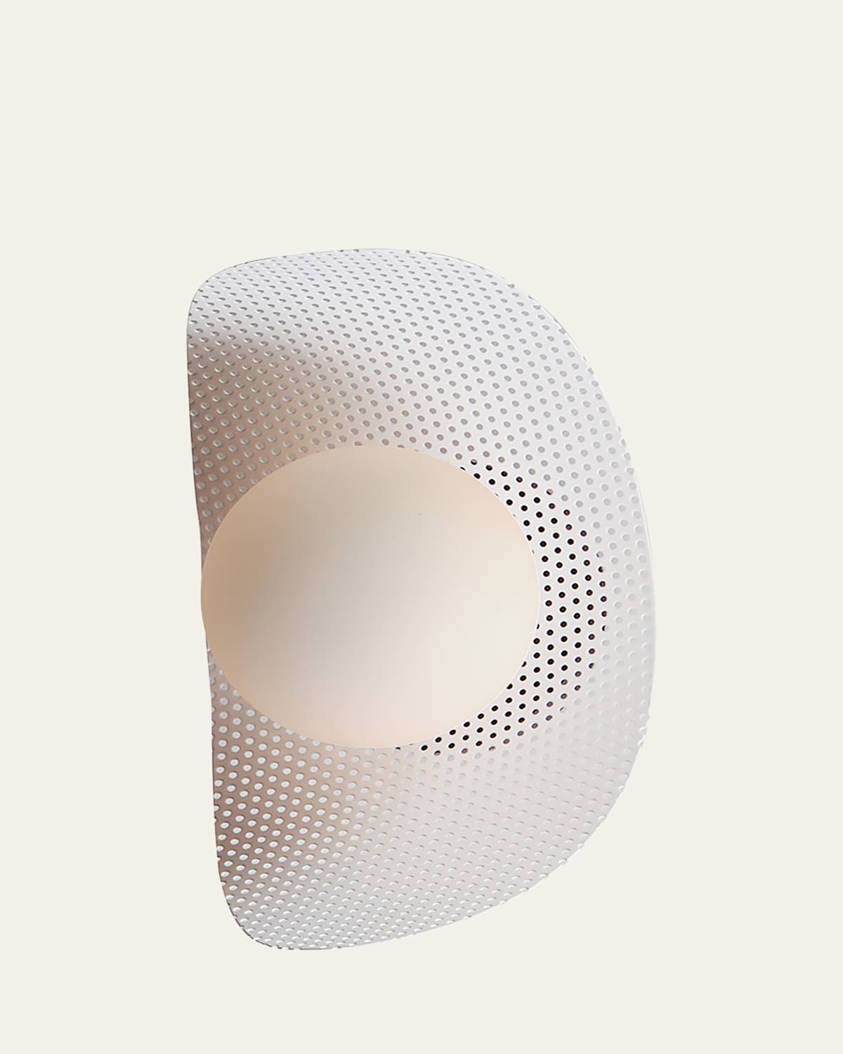 Studio M Mat Sanders design from  Chips LED Sconce - Matte White