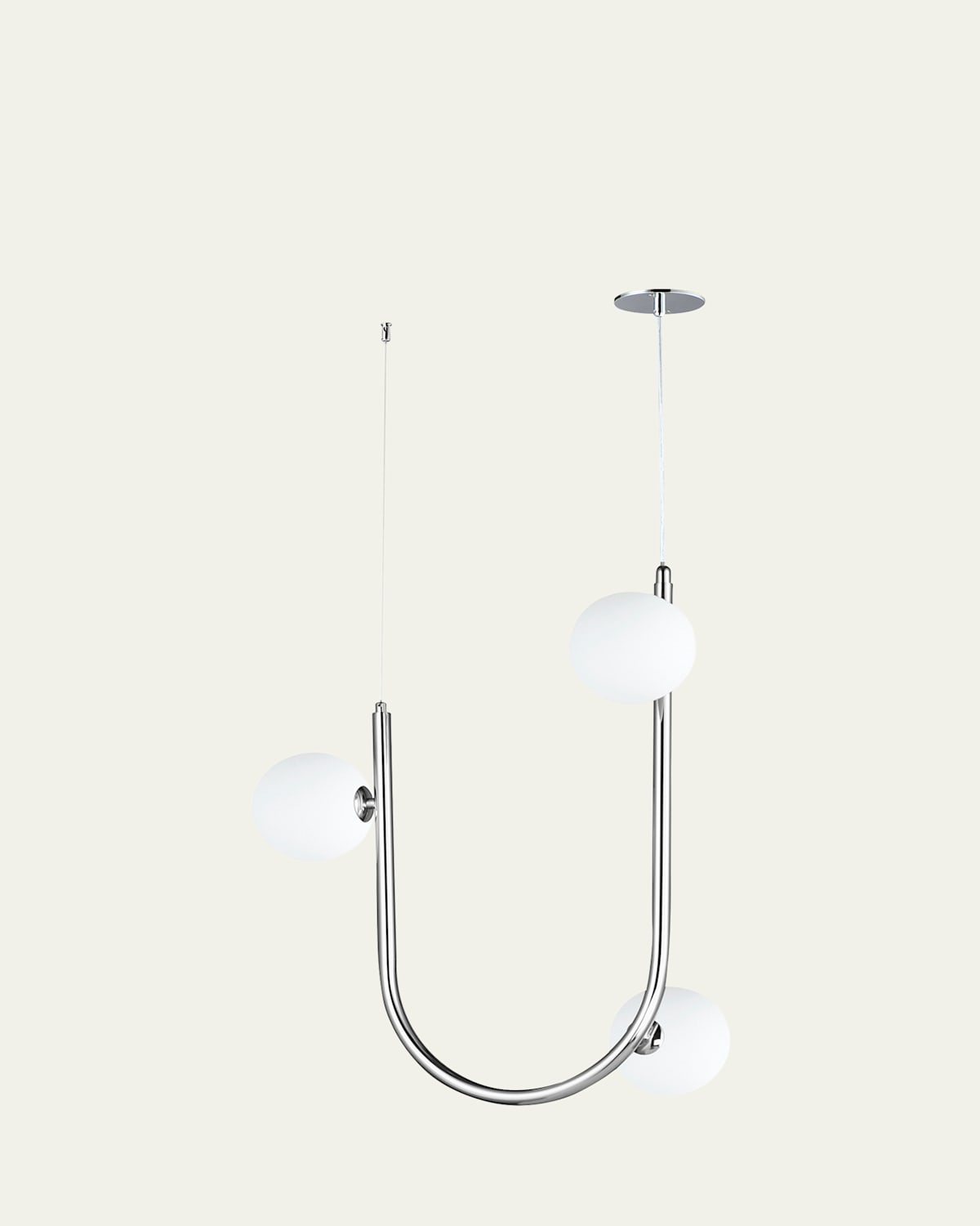 Studio M Nina Magon Design from  Contour 3-Light Cord Hung Pendant 4000K