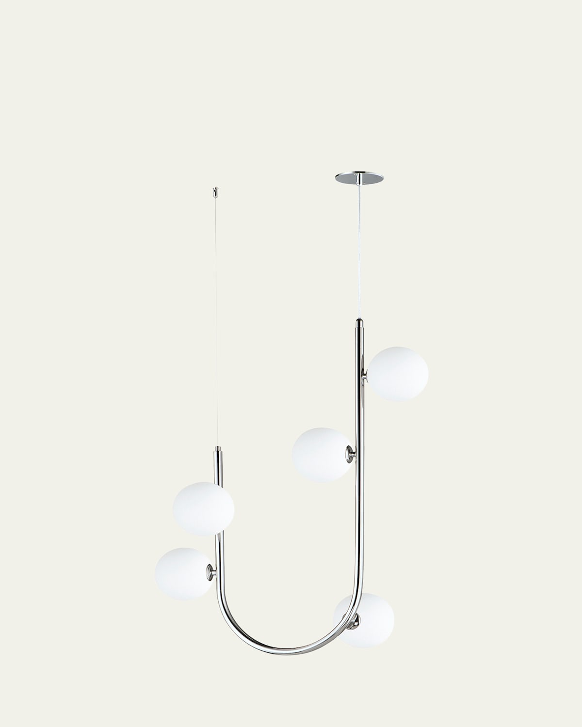 Studio M Nina Magon Design from  Contour 5-Light Cord Hung Pendant 4000K